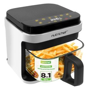Nutrichef 8-in-1 heteluchtfriteuse ...