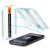 iPhone 16 15 screenprotector 9H gehard glas 2 stuks met installatieframe Spigen case friendly