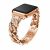 Roestvrijstalen metalen armband 18 cm voor Apple Watch 38/40 mm serie 1-6 met glinsterende kristallen